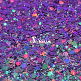 Hyperviolet  Chameleon Chunky Glitter - Purple Glitter / Blue Glitter